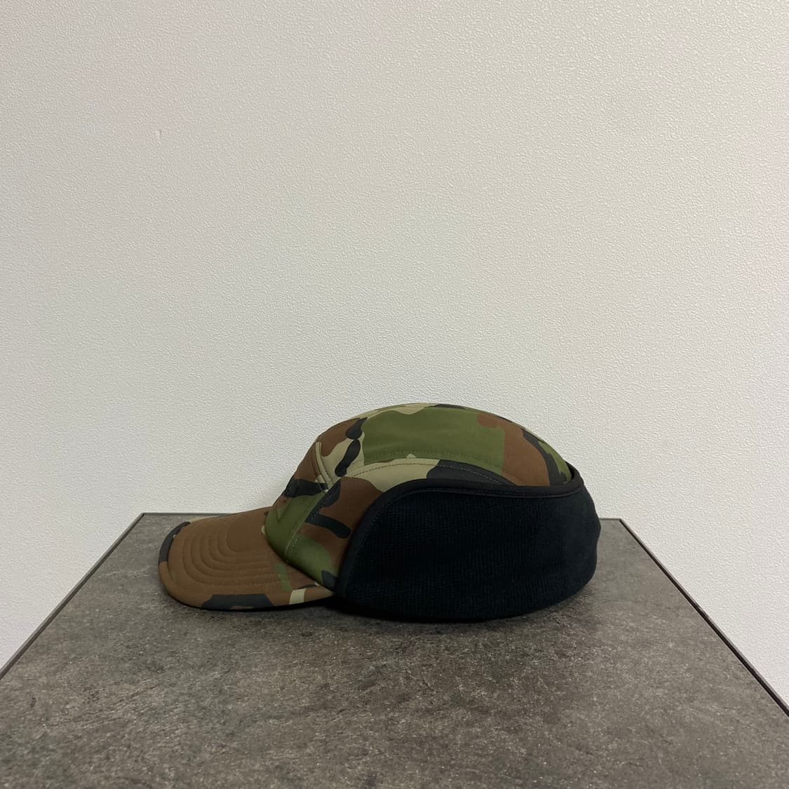 (OS) 슈프림 박스로고 캠프캡 모자 이어플랩 우드랜드 카모 상품이미지2