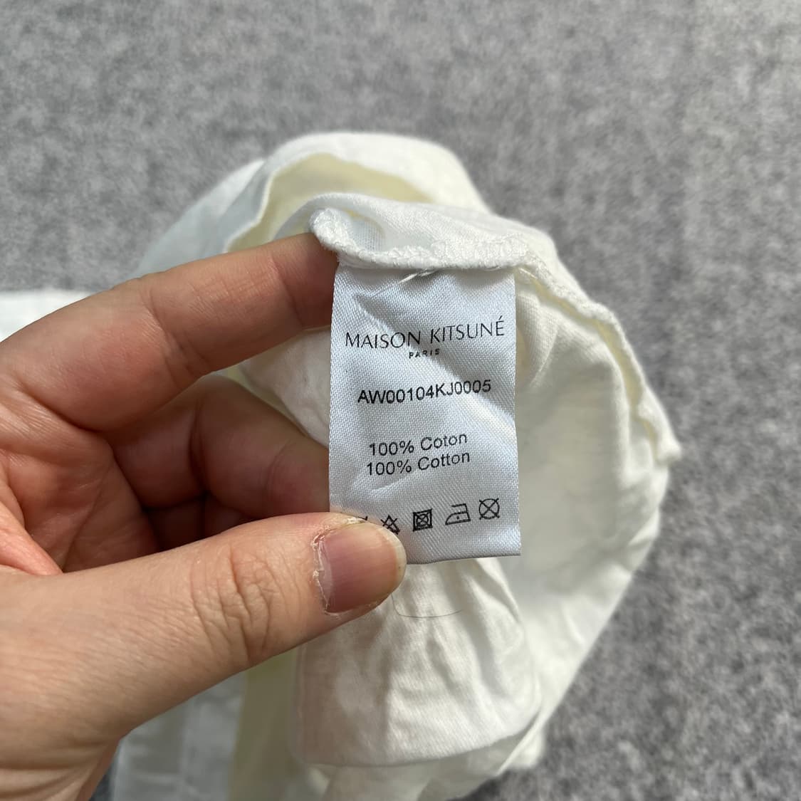 S 메종키츠네 반팔티 0515M 상품이미지3