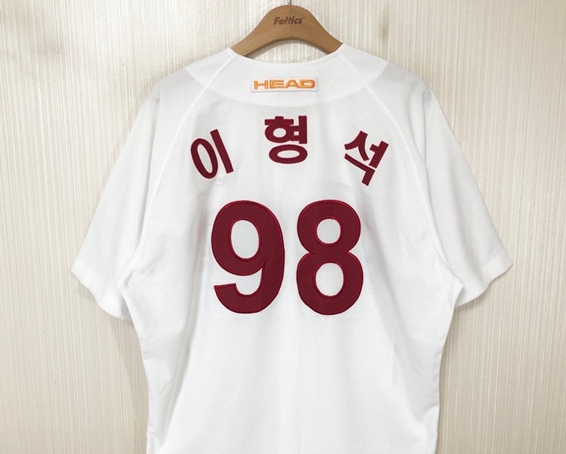 (2)KBO 헤드 넥센히어로즈 올드유니폼/선수지급용 #98 이형석 상품이미지7