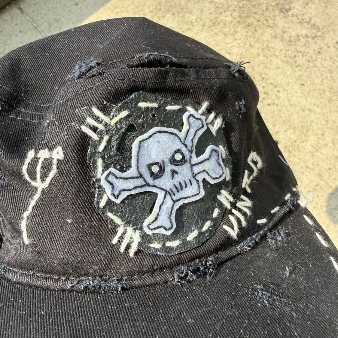 [사시코 커스텀] VINT-DEATH Field Cap 상품이미지10