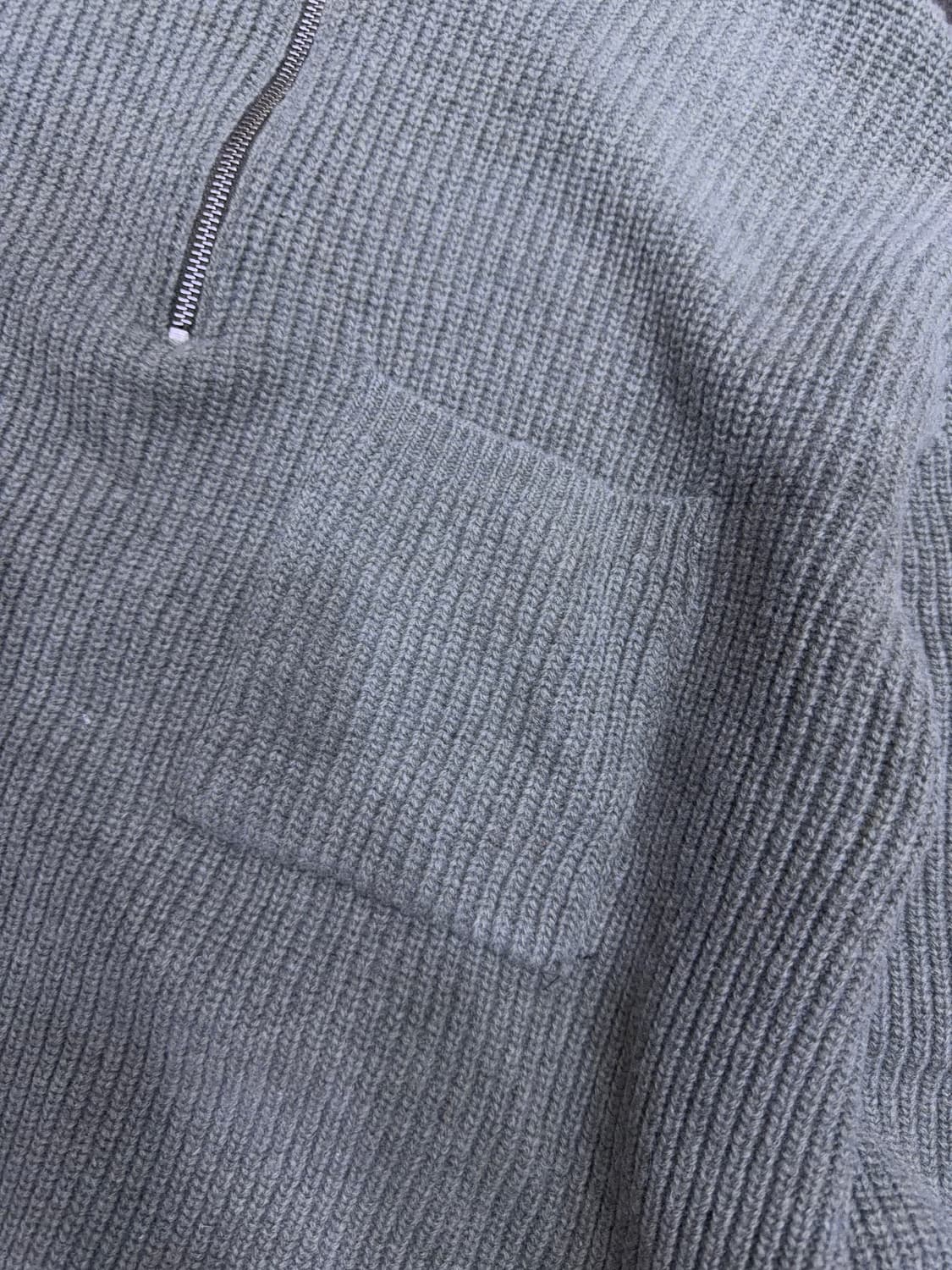 에스피오나지 하프집업 밀러 니트 스웨터 올리브 그린 L 상품이미지7