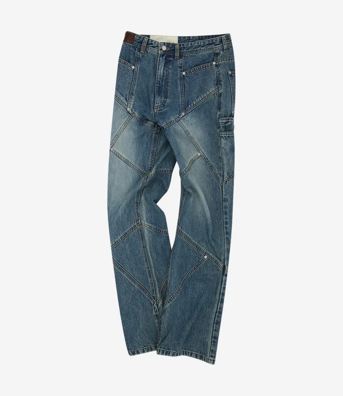 앤더슨벨 패널 카펜터 부츠컷 진 상품이미지4