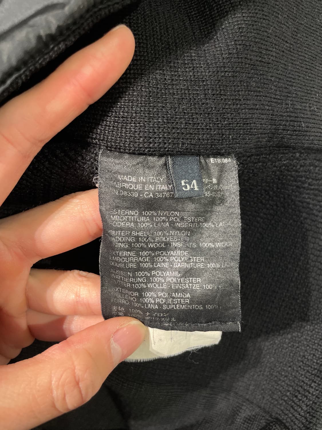 프라다 레드탭 00’s 블랙 투 웨이 나일론 자켓 상품이미지8