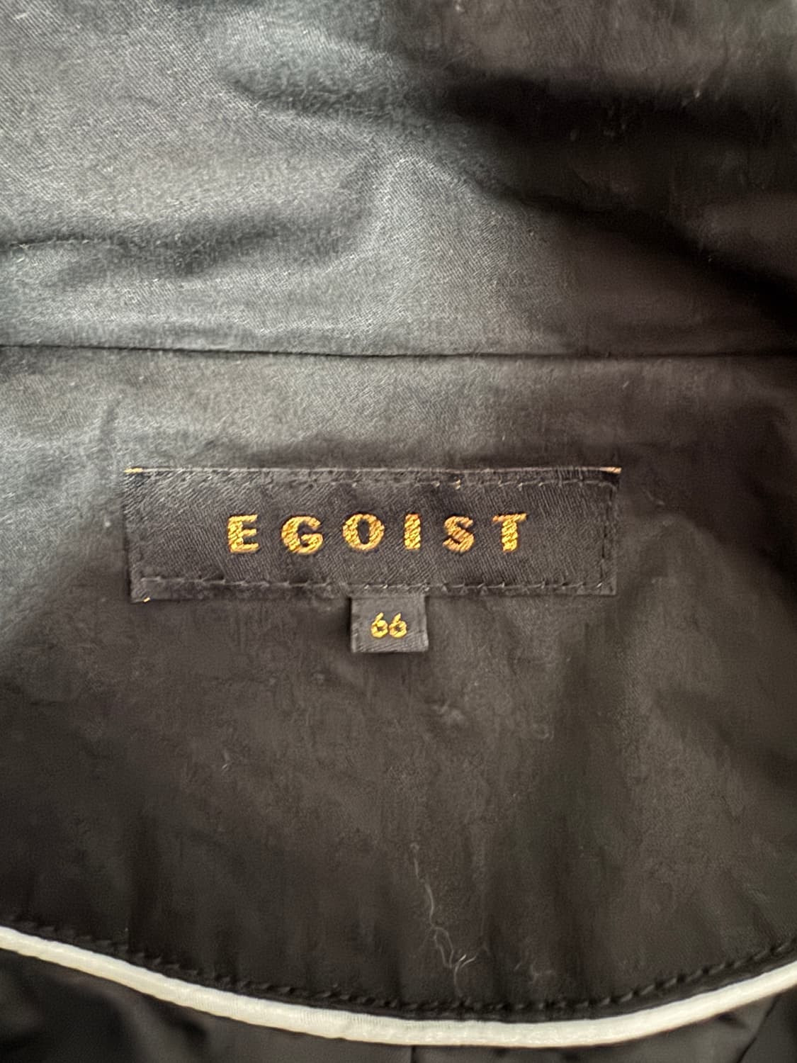 여성 에고이스트 와팬 패치 블랙 후드 야상 자켓 66 상품이미지3