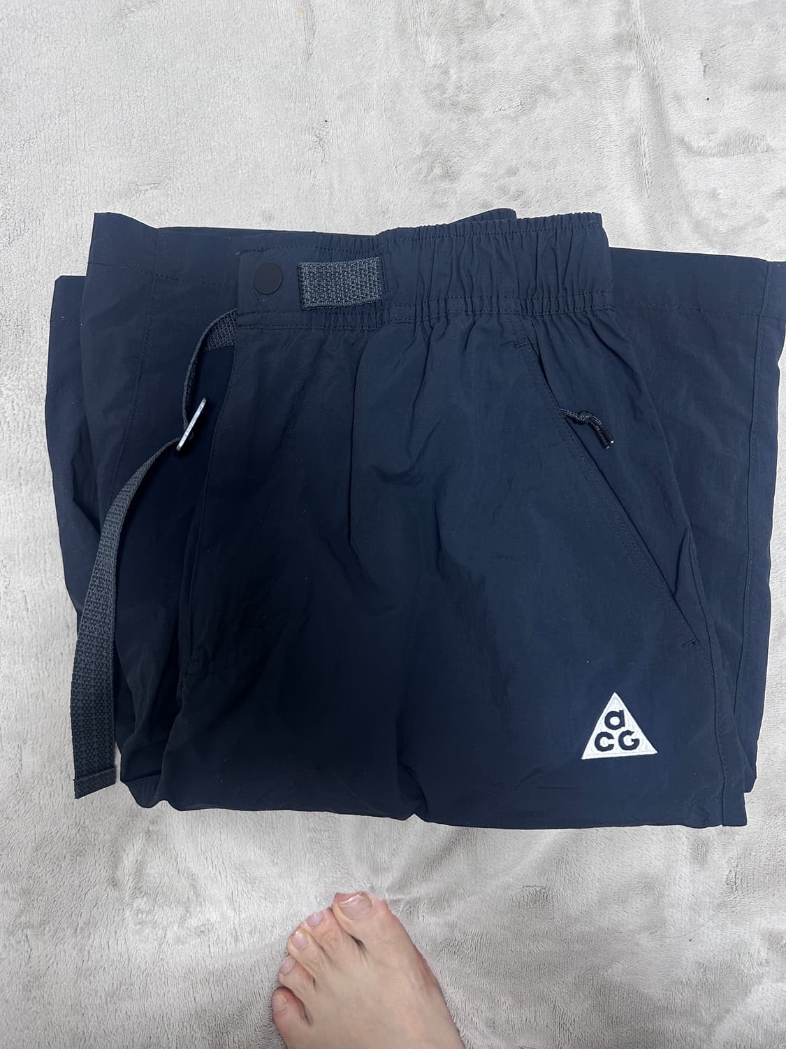 (새상품)나이키 ACG 오브 위버 UV 리펠 오버사이즈 쇼츠 블랙 상품이미지9