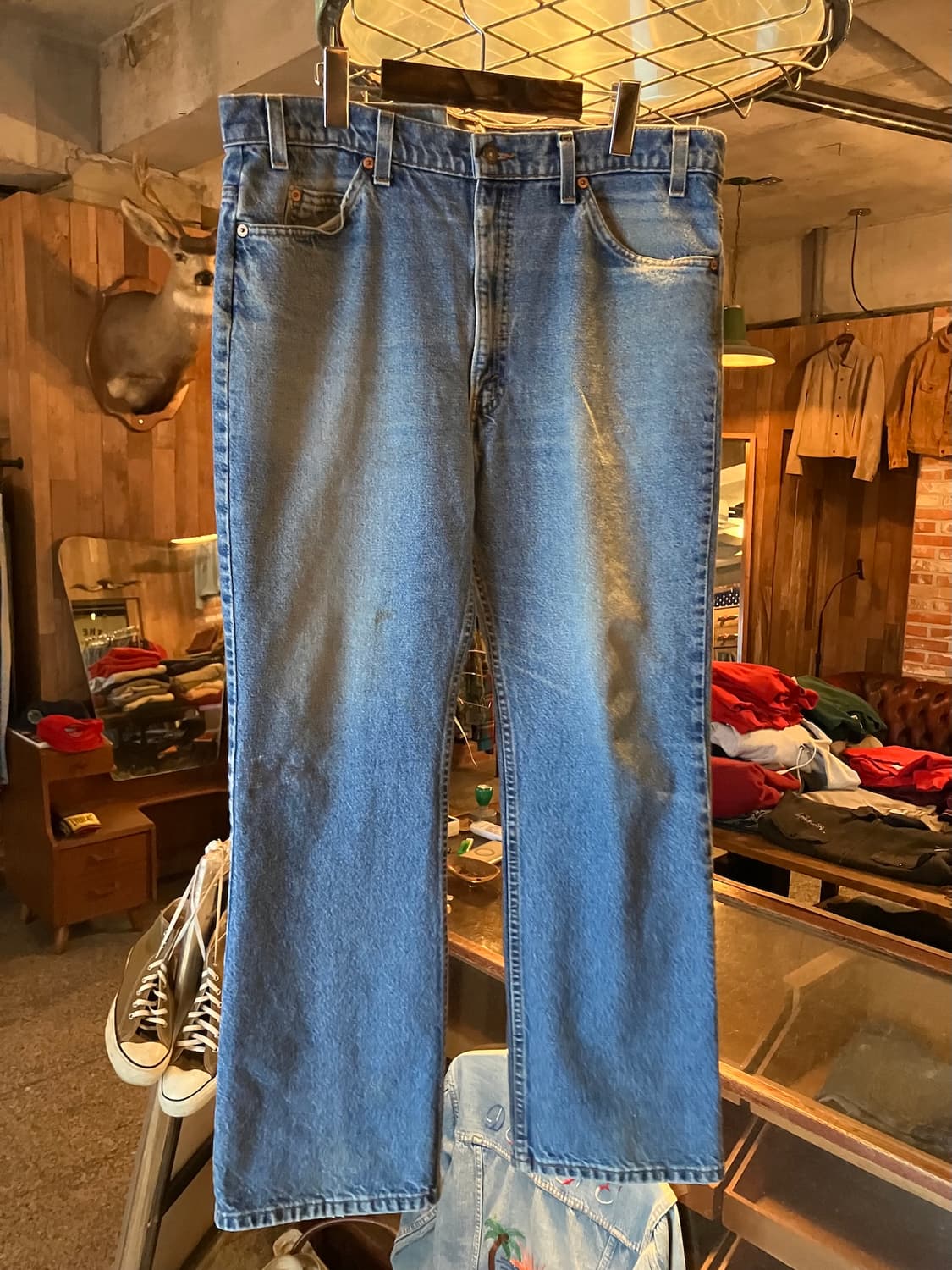 90s USA Levis 517 Boot Cut Denim Pants 상품이미지2