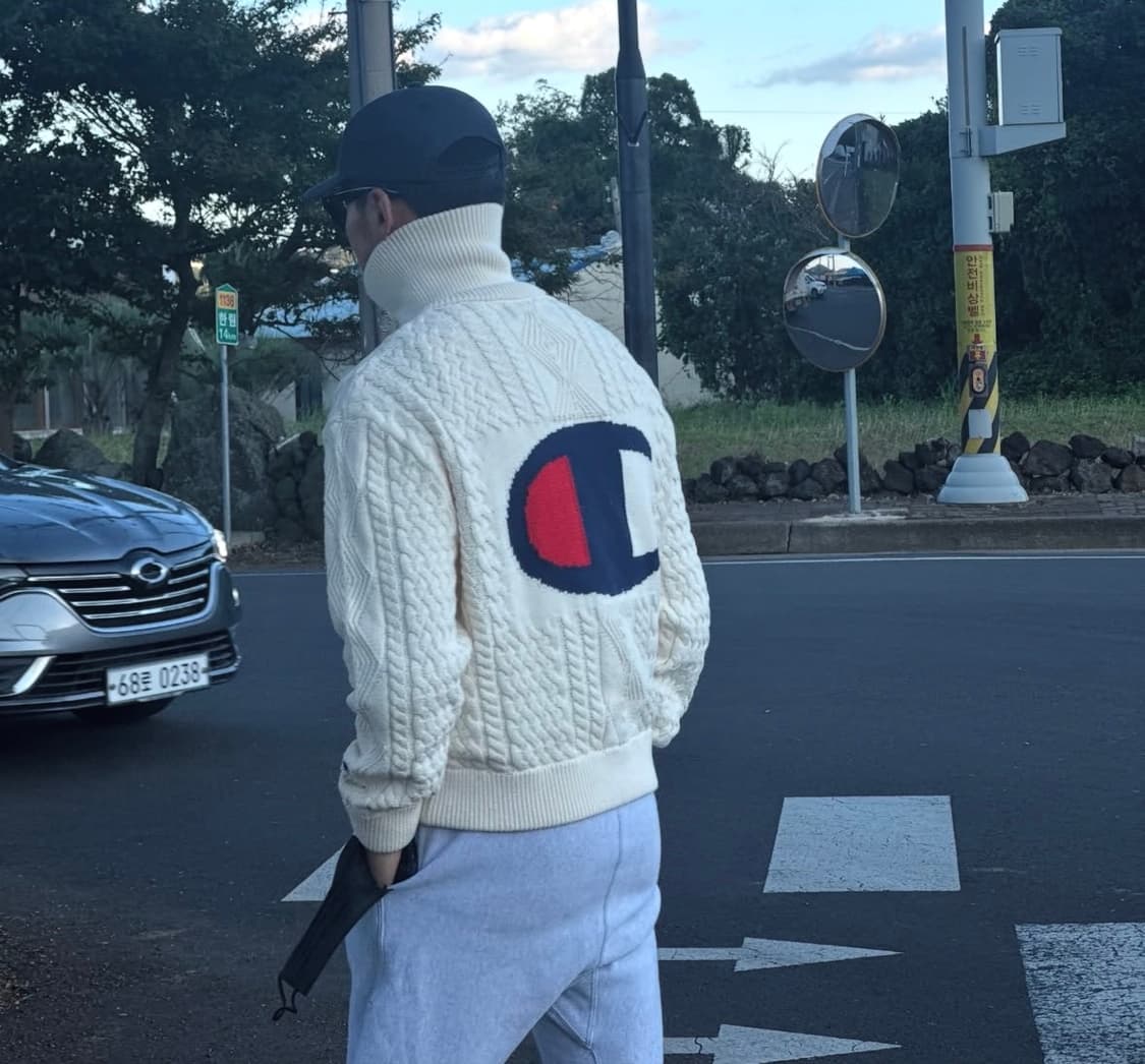 자라x챔피온 니트 가디건  상품이미지3