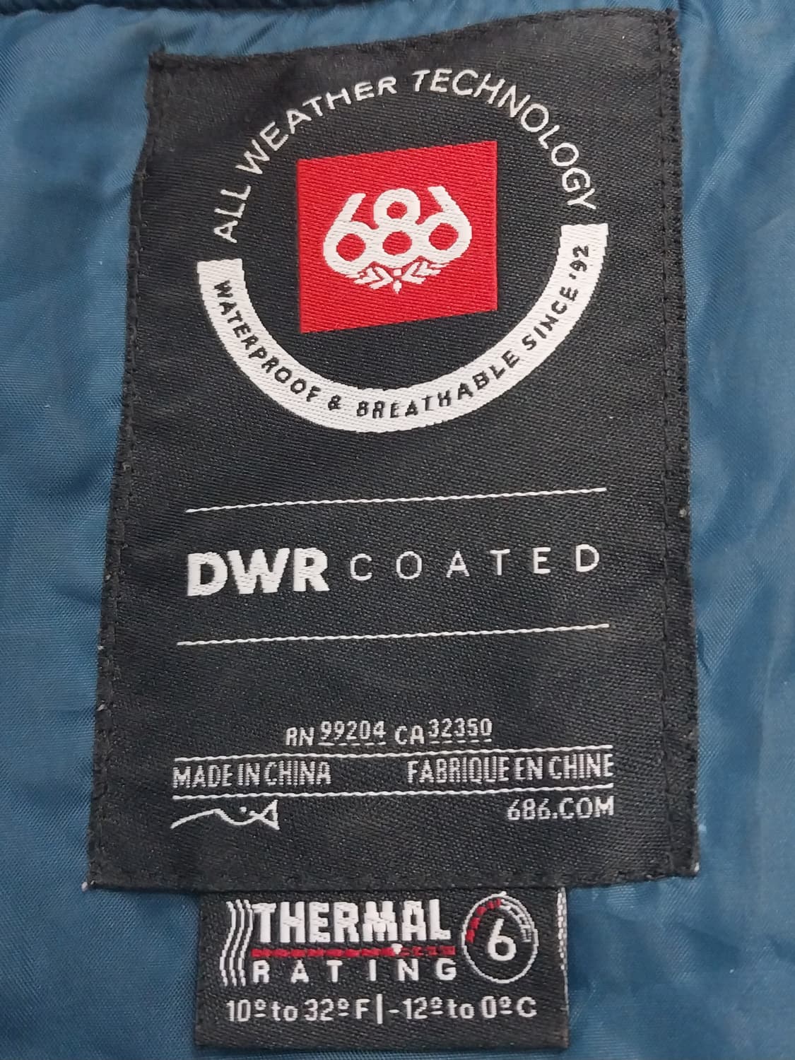 686 스키/보드자켓 XL (일상복 가능) 상품이미지6