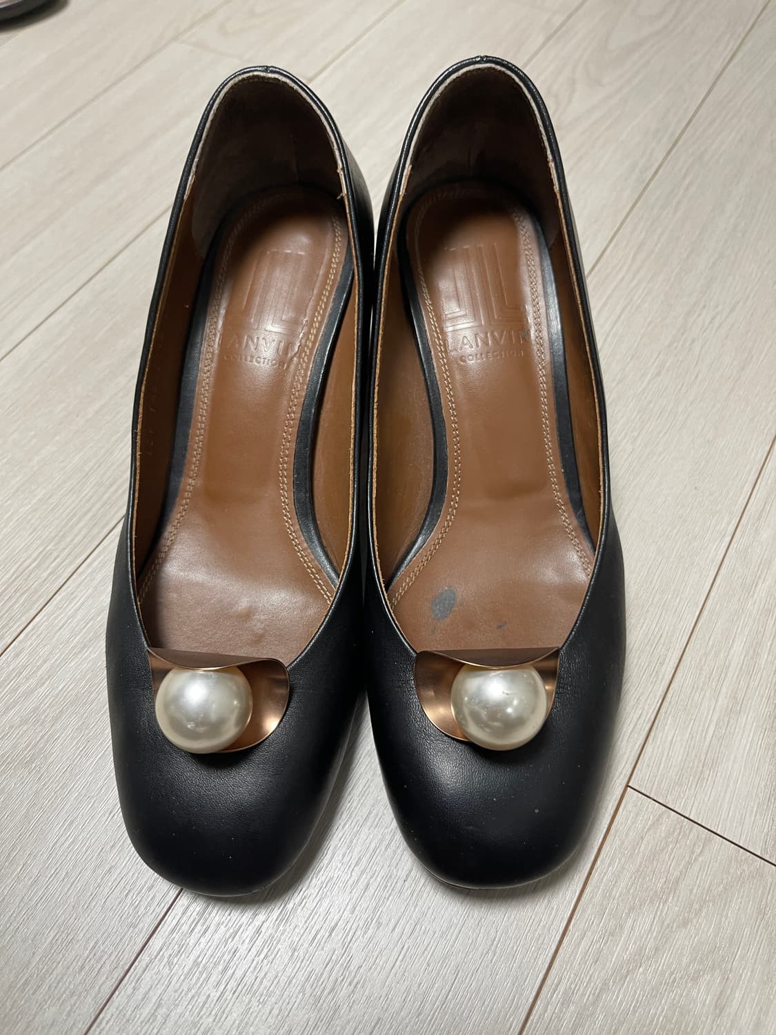 랑방 진주 통굽구두 상품이미지2