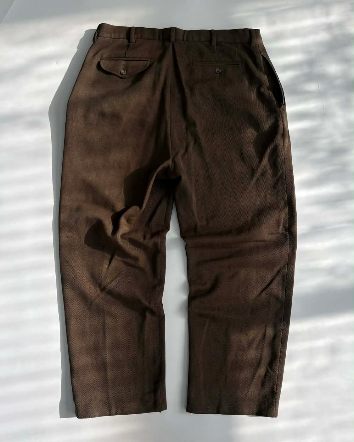 폴로 랄프로렌 브라운 울 슬랙스 팬츠 상품이미지2