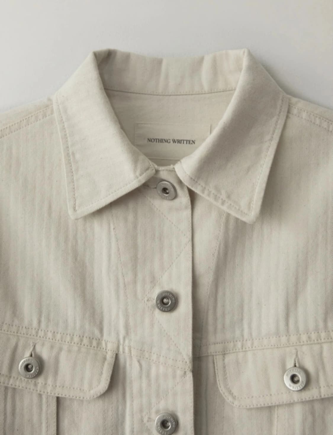 낫띵리튼 데님 자켓 상품이미지6