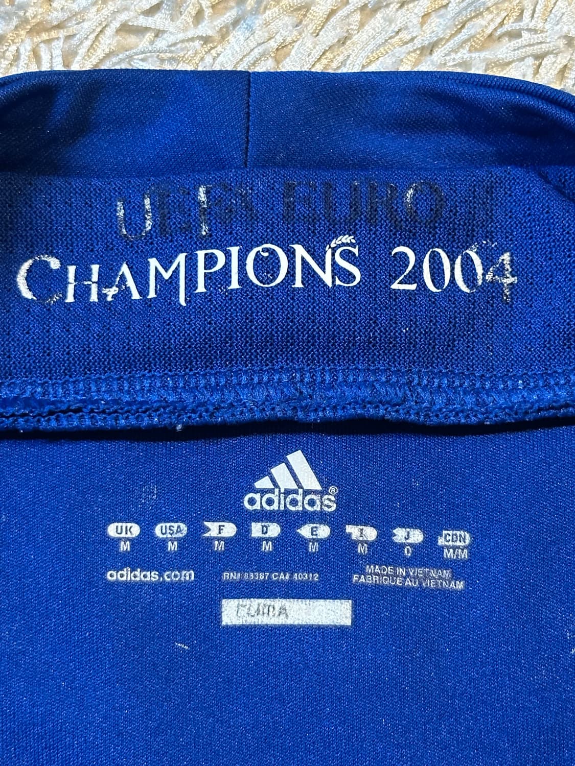 아디다스 ADIDAS 그리스 12-13 홈 노마킹 유니폼 져지 상품이미지4
