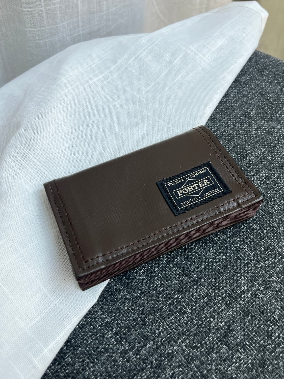 Porter 포터 프리스타일 카드 케이스 브라운 상품이미지2