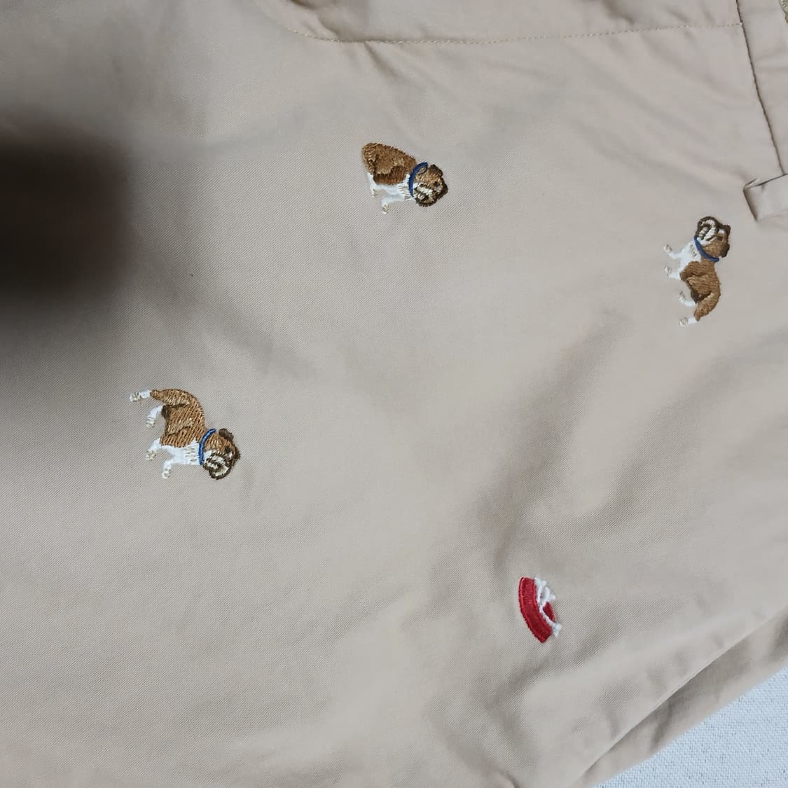 POLO 폴로 랄프로렌 불독 자수 면 반바지 쇼츠 33인치이하 상품이미지5