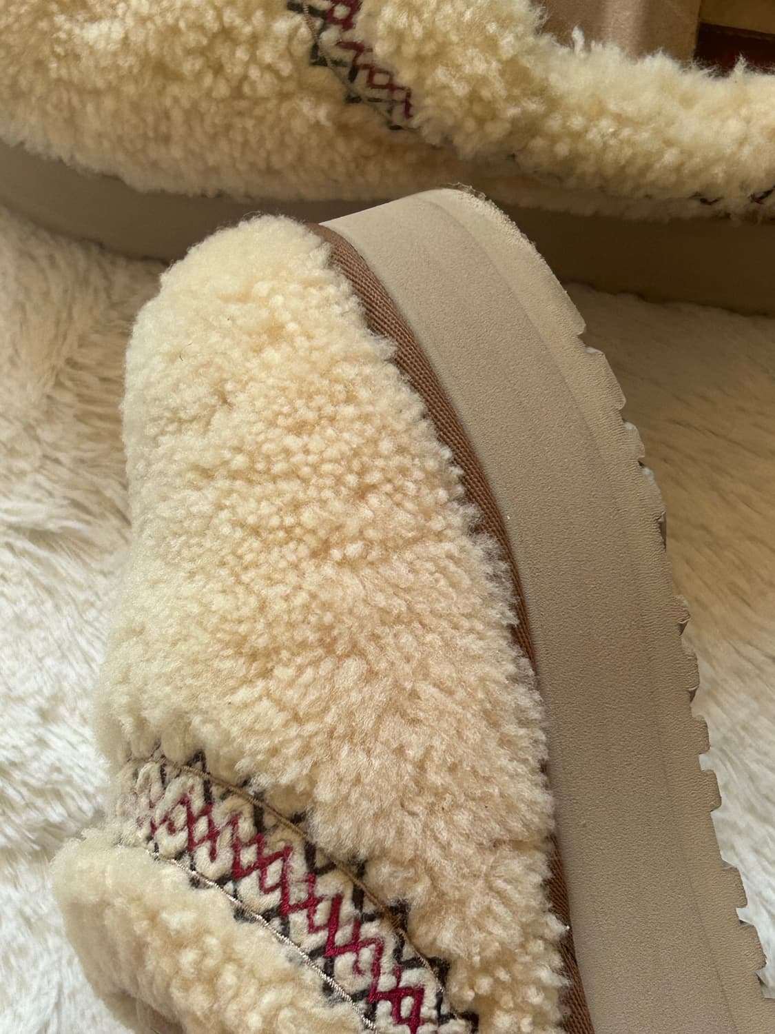 [230] 어그 타즈 브레이드 내추럴 상품이미지4