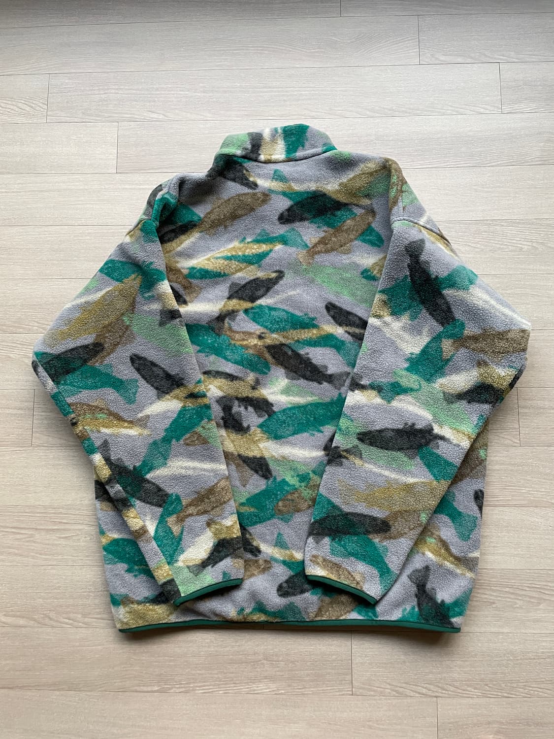 파타고니아 신칠라 연어떼 송어 패턴 rare patagonia 상품이미지2