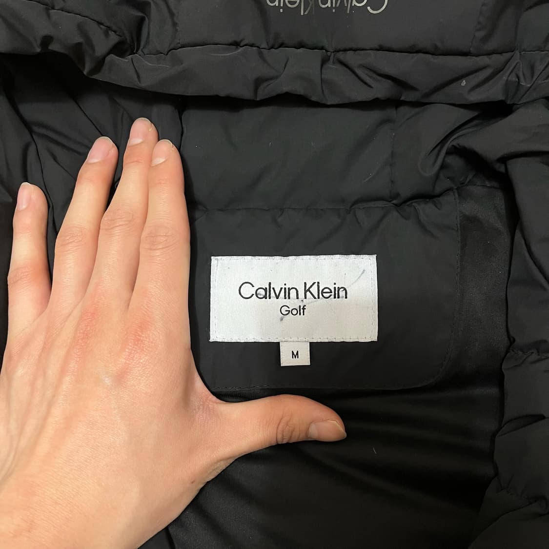 캘빈클라인 골프 남성 라이트 후드 경량패딩 M/95  상품이미지6