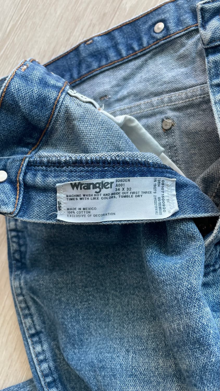[32]랭글러 웨스턴 빈티지 데님 상품이미지4