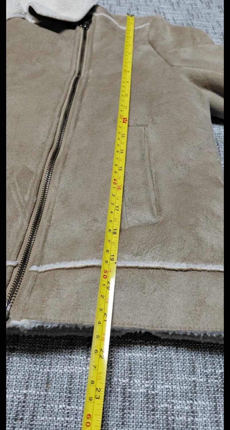 일본 GU 여성 무스탕 자켓 L 상품이미지9