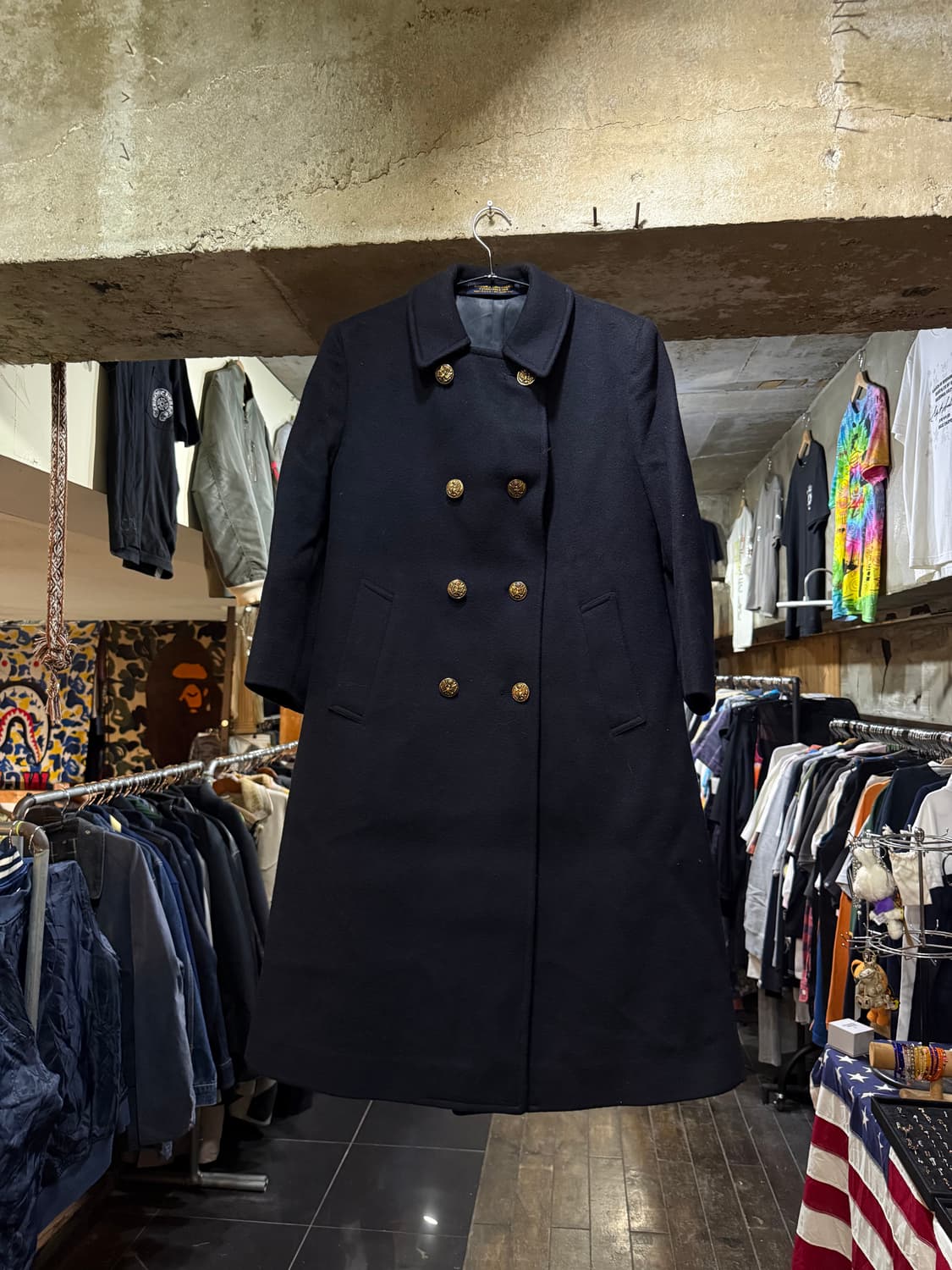 Brooks Brothers 브룩스 브라더스 금장 더블 코트 상품이미지1