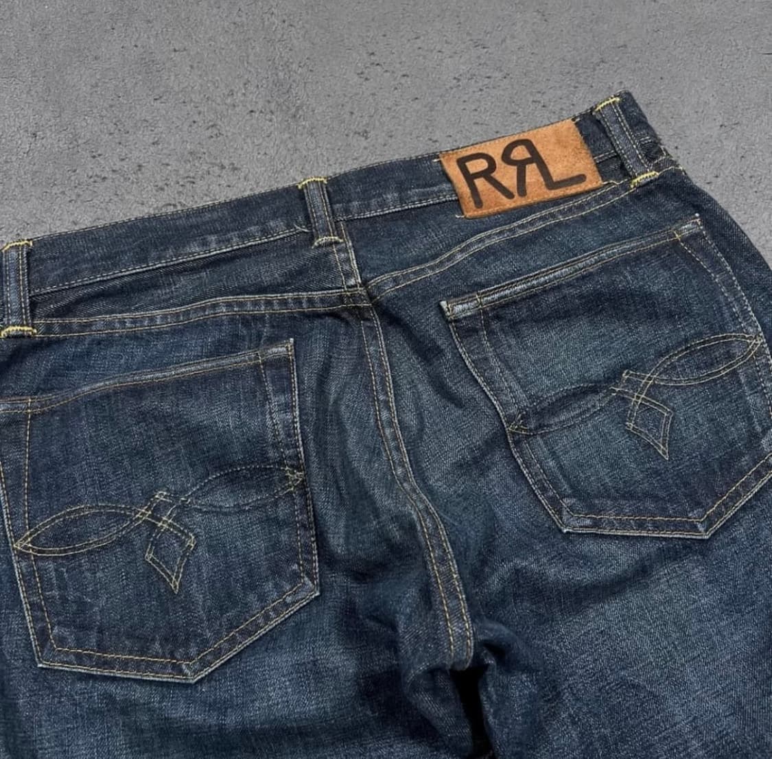 [29] RRL 더블알엘 로우 스트레이트 Stillwater 데님 팬츠 상품이미지2