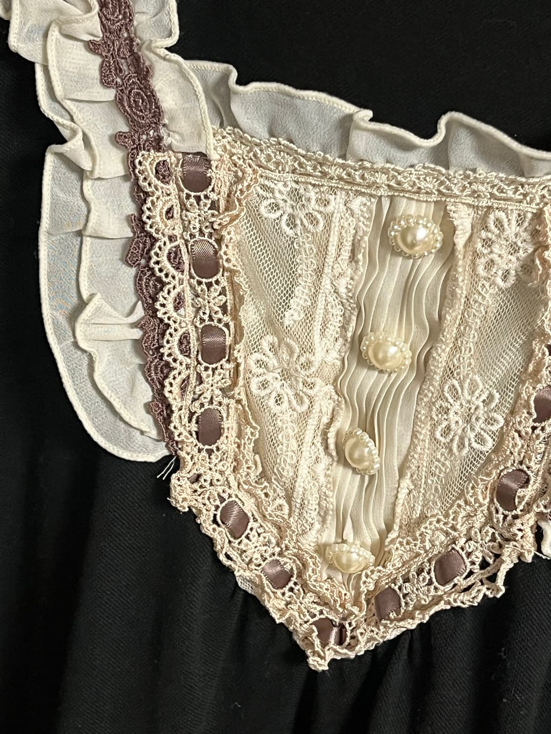 [로맨틱 / 라떼] axes femme 반팔 원피스 상품이미지2