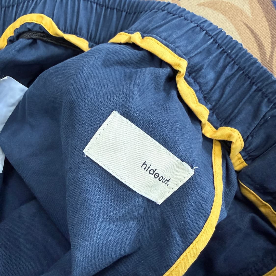 (3)하이드아웃 HIDEOUT 밴딩팬츠(네이비) 상품이미지2
