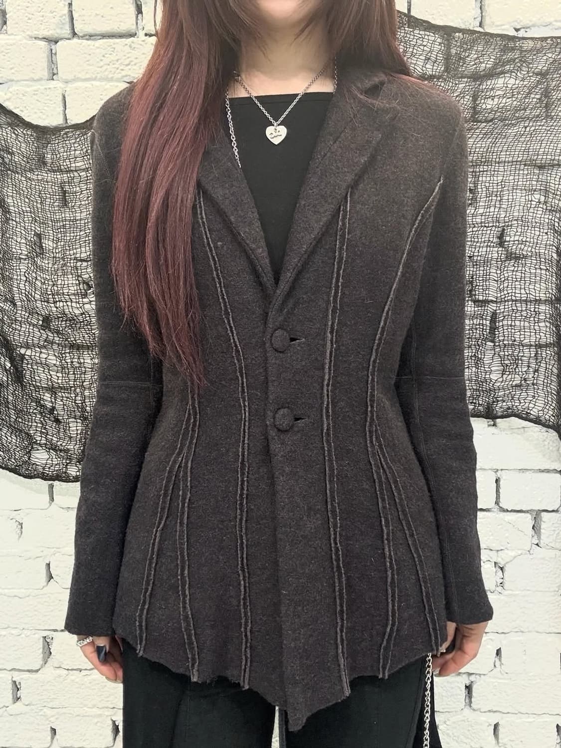 Soft Curve Feminine Tailored Jacket 상품이미지1