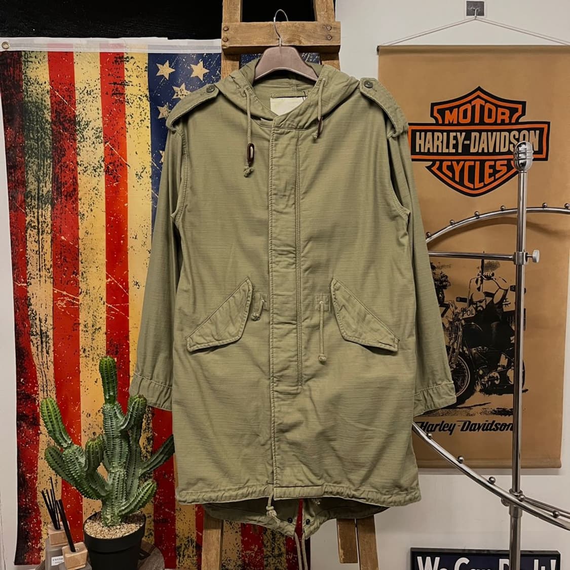 데님 앤 서플라이 랄프로렌 프린팅 M-51 피쉐테일 파카 복각 N000 상품이미지1