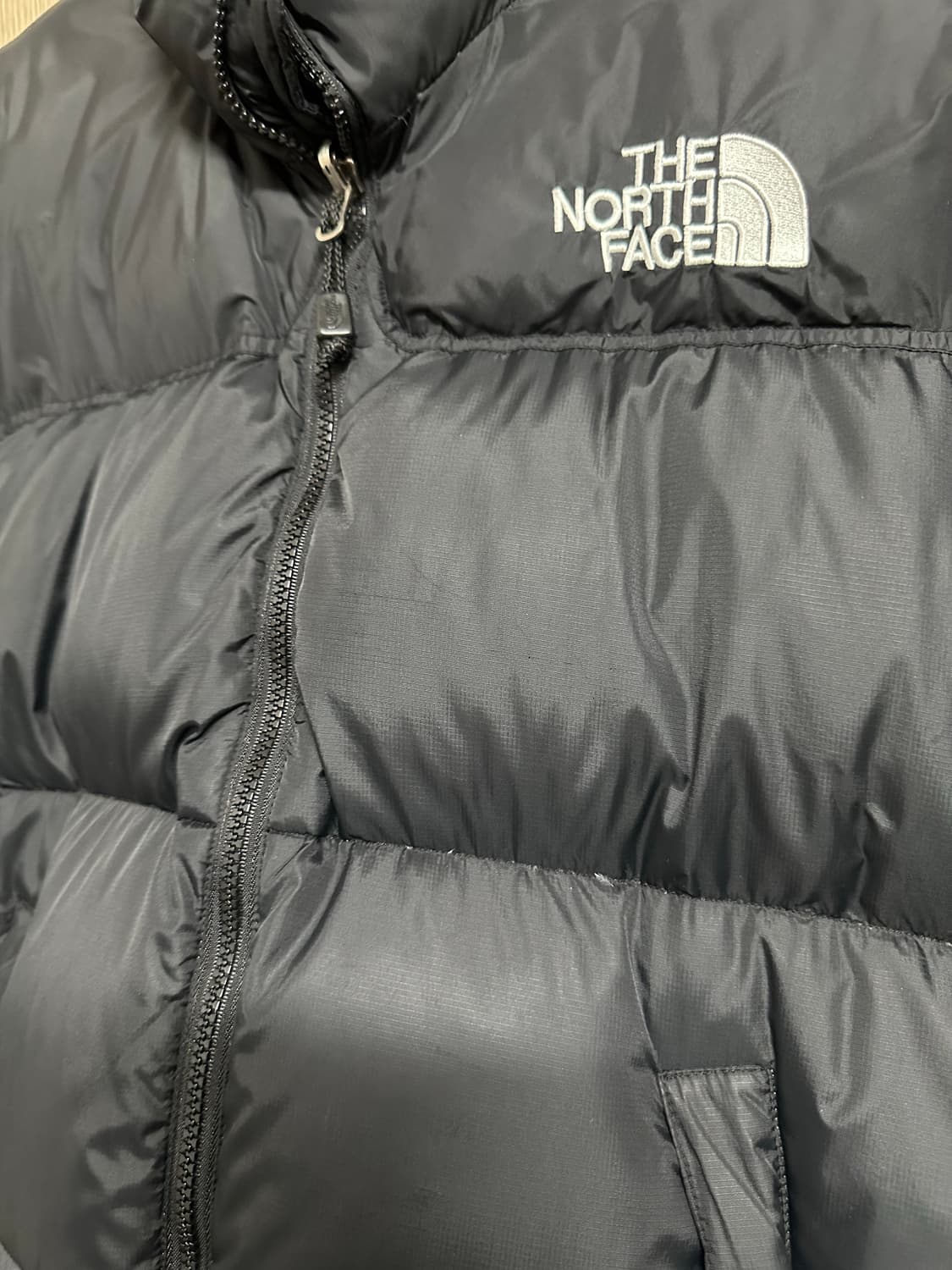 노스페이스 700 눕시 패딩 블랙 L 상품이미지9