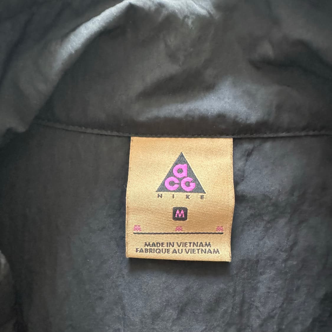 나이키 ACG 블랙 메쉬 조끼 M 상품이미지2