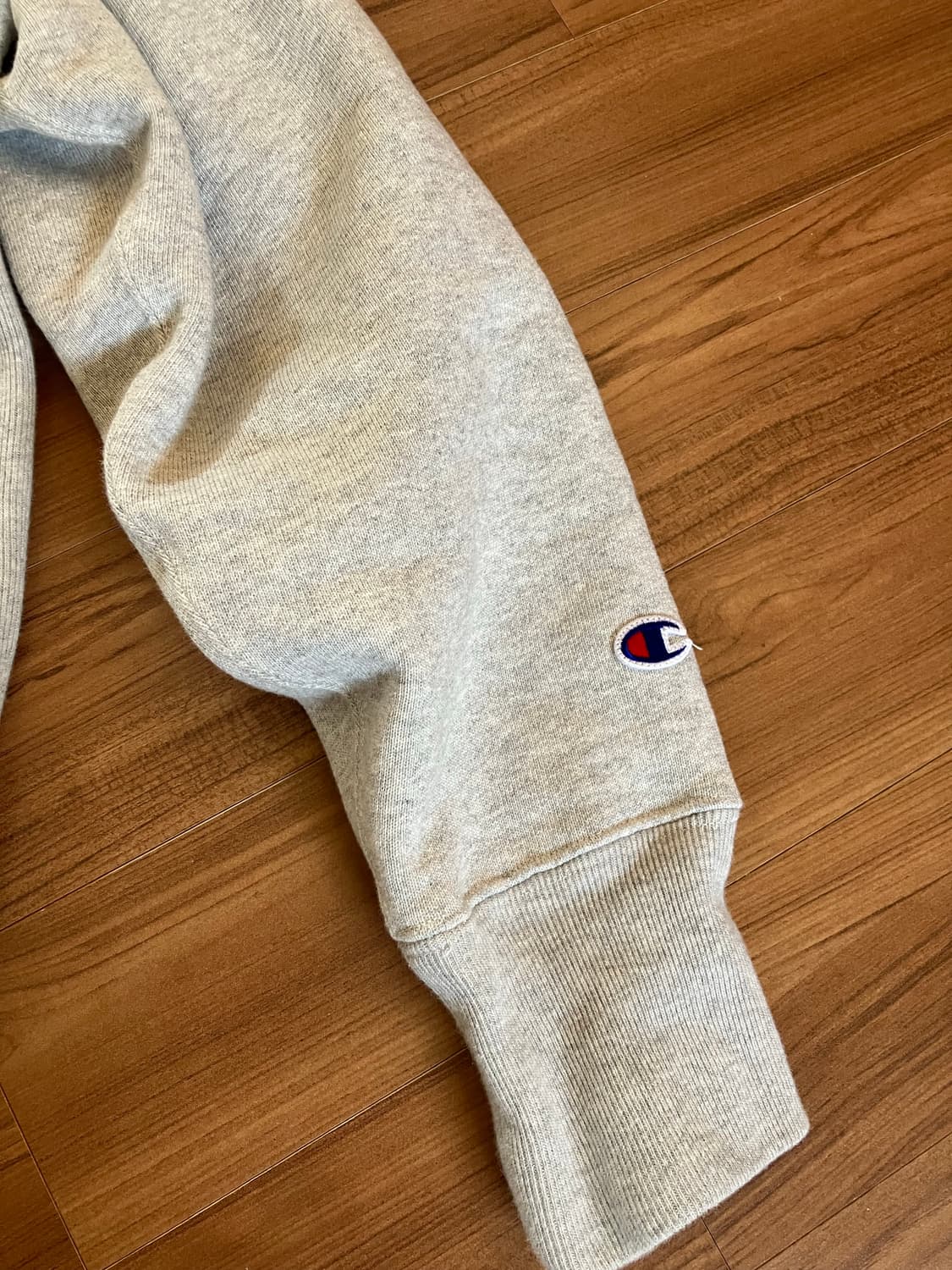 챔피온 리버스위브 블루택 집업 후드 L사이즈 실버그레이 상품이미지3