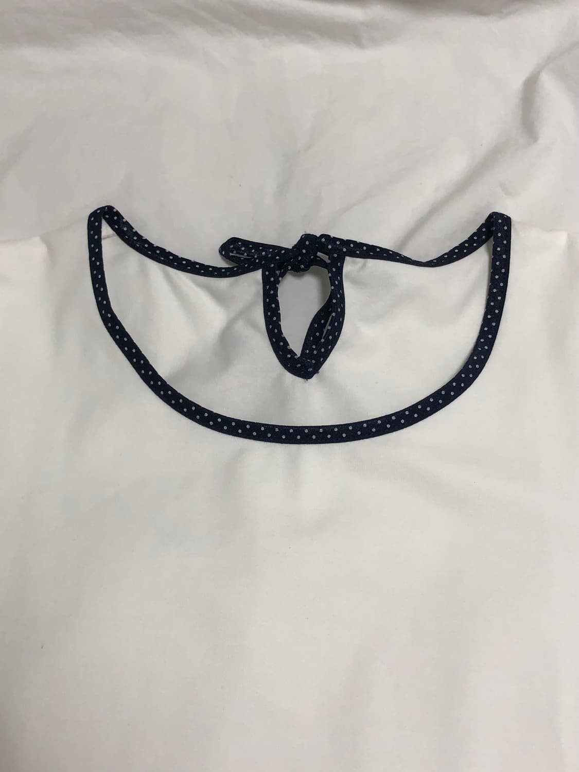 도트 리본 퍼프 반팔티 상품이미지2