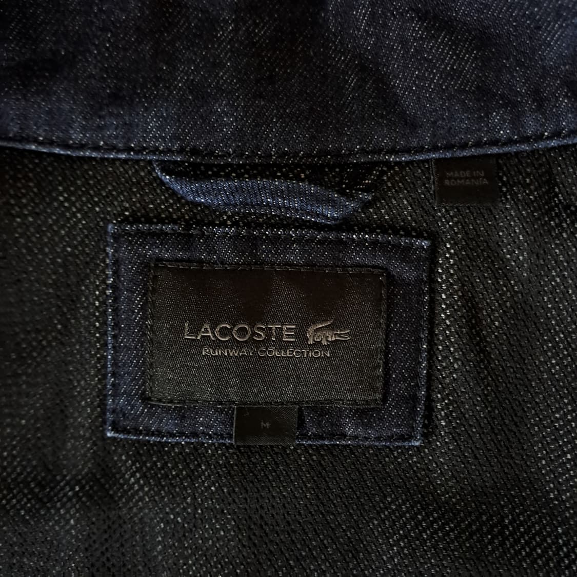(택포) 라코스테 26ss 런웨이 컬렉션 데님 아우터 XL B581 상품이미지9