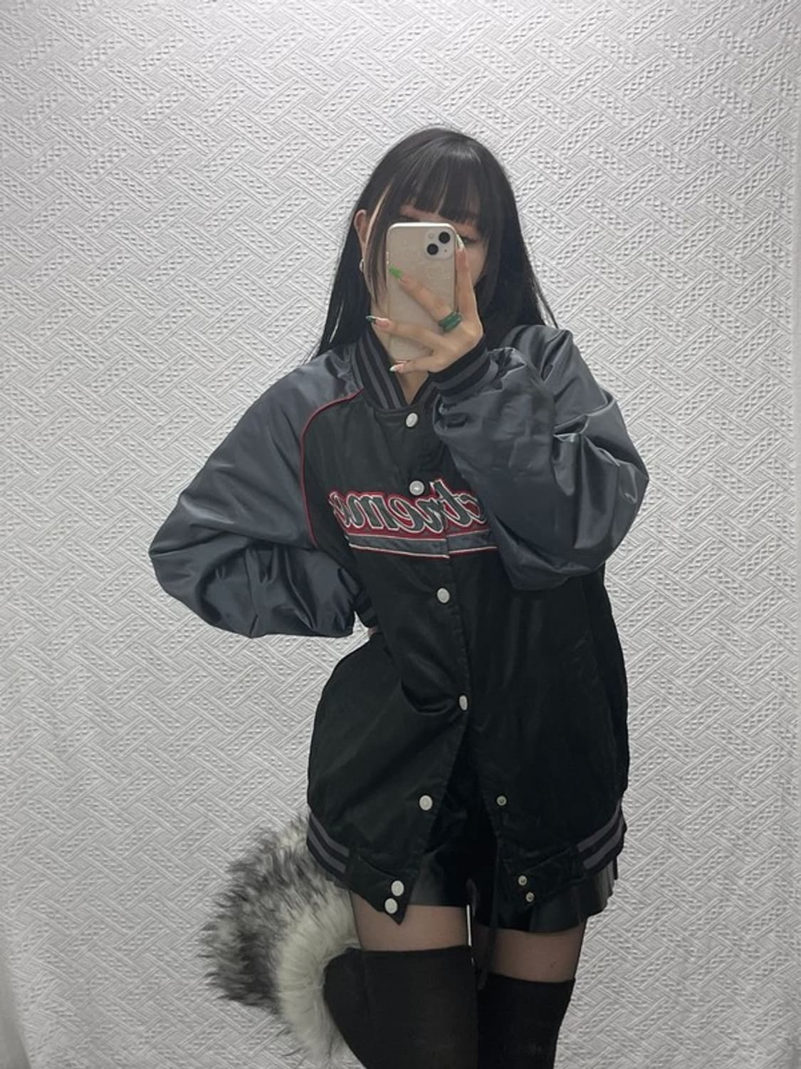 칼 카니 올드스쿨 레트로 빈티지 Y2K 바시티 자켓 L C09154 상품이미지1