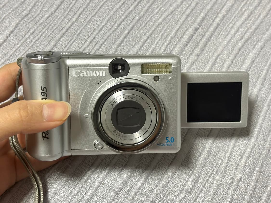 셀카 가능!) 캐논 파워샷 a95 (작례O) 상품이미지5