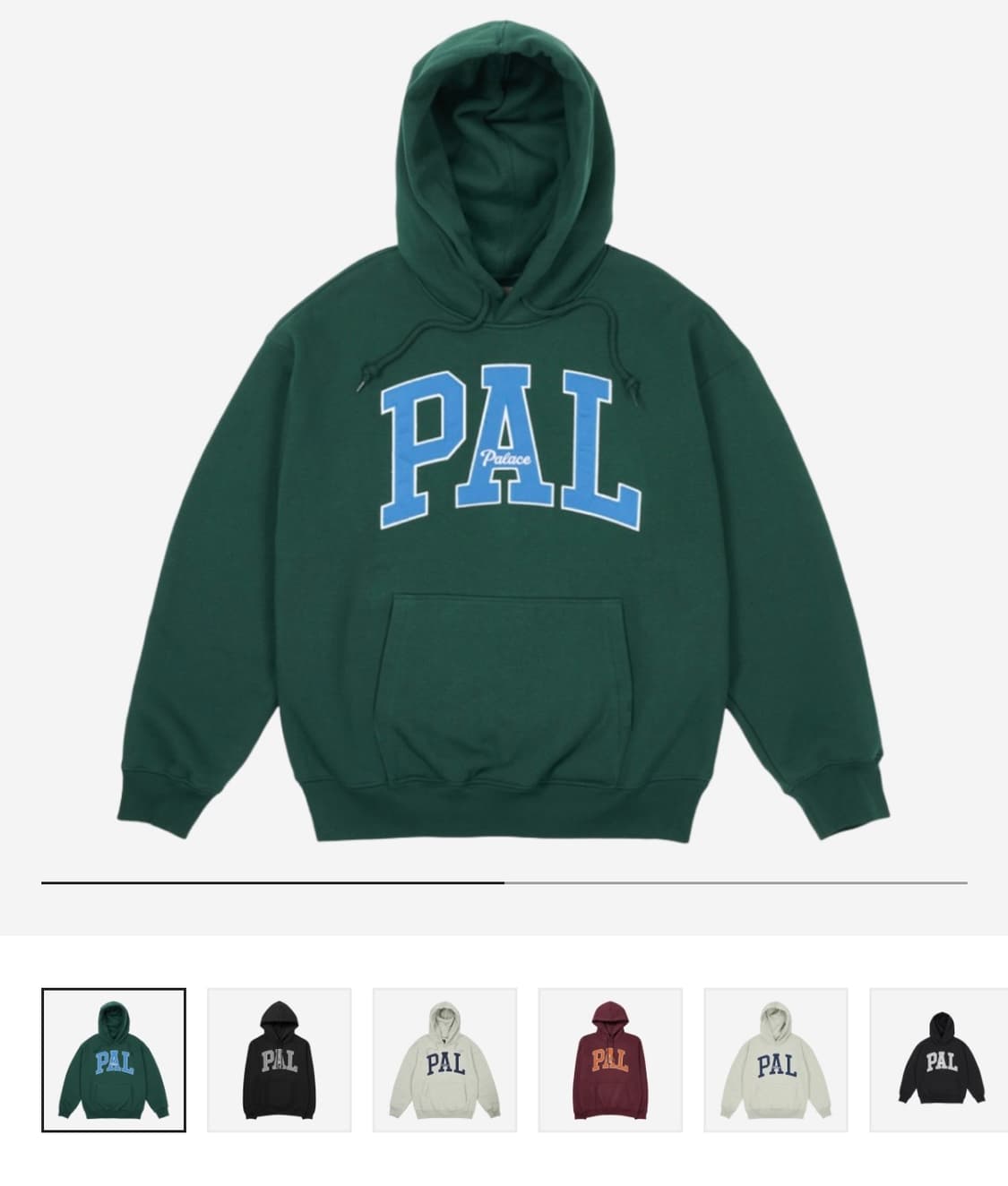 Palace x Gap Hood Rain Forest 팔라스갭 후드티 상품이미지1