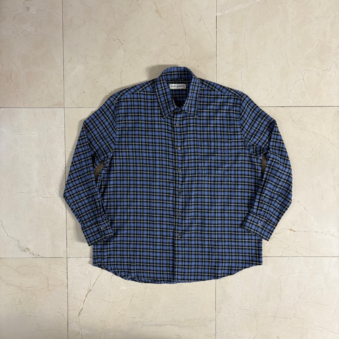 Our Legacy Above Shirt Cantrell Check 상품이미지1