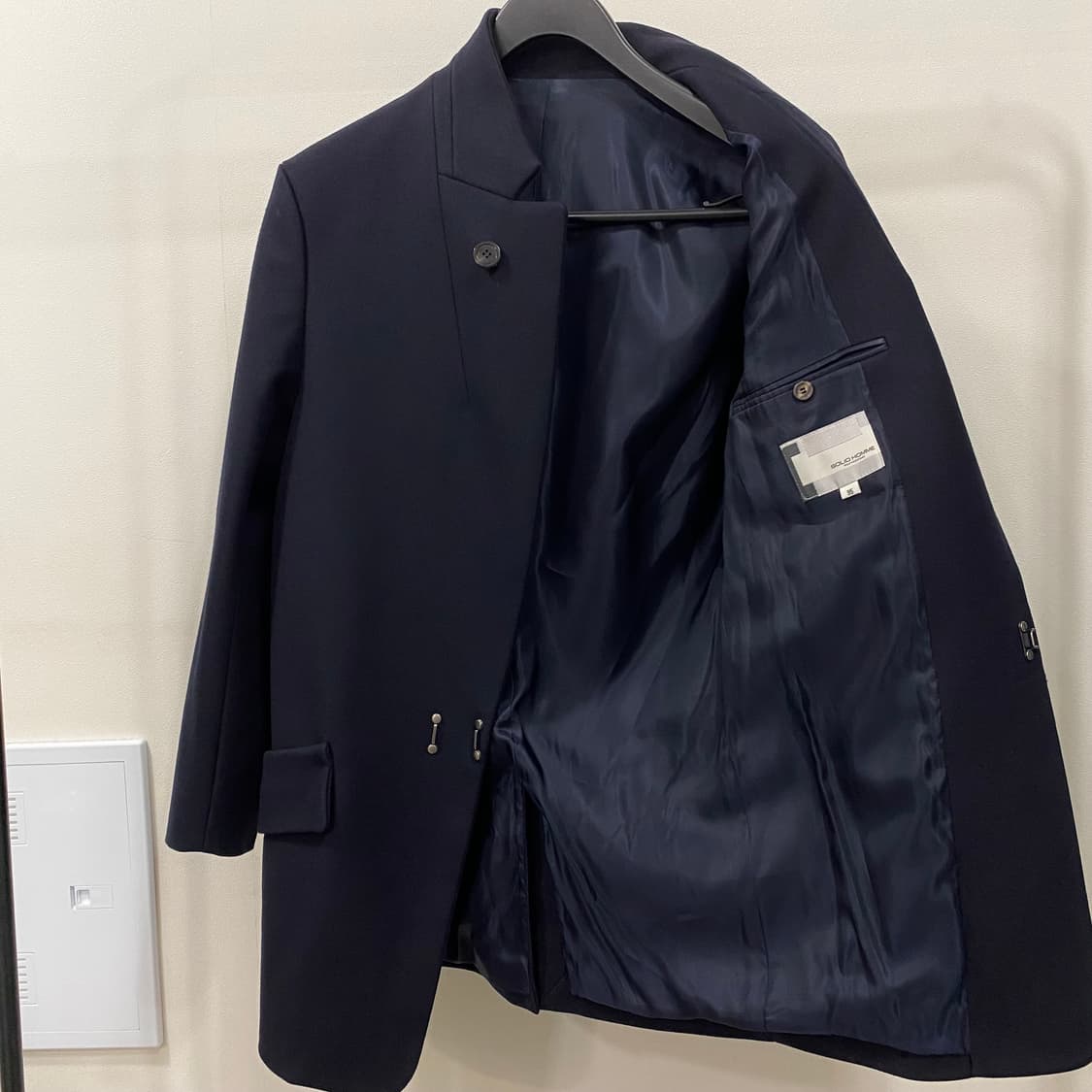 솔리드옴므 우영미 울 캐시미어 코트 상품이미지6