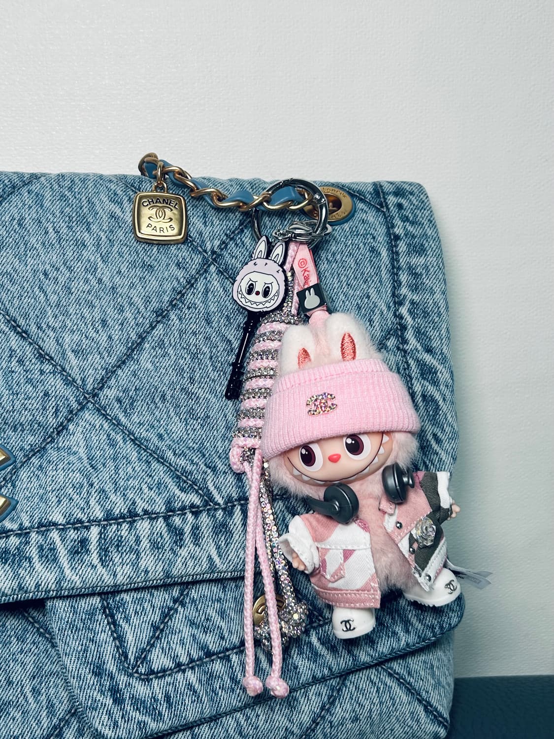 🙊미니라부부 내 마음속 비밀번호”G”커스텀키링 상품이미지5