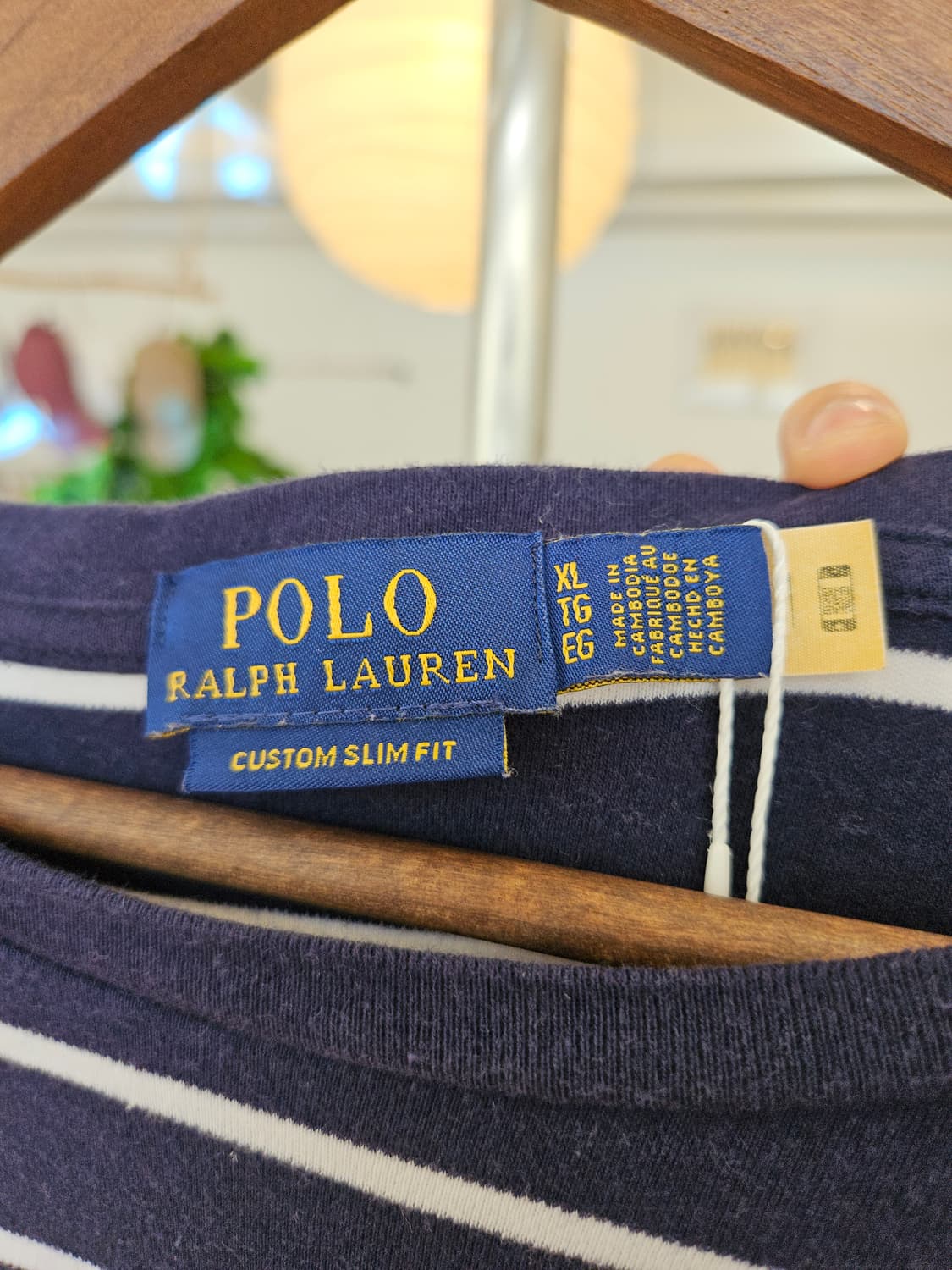 폴로 랄프로렌 스트라이프 티셔츠 상품이미지5