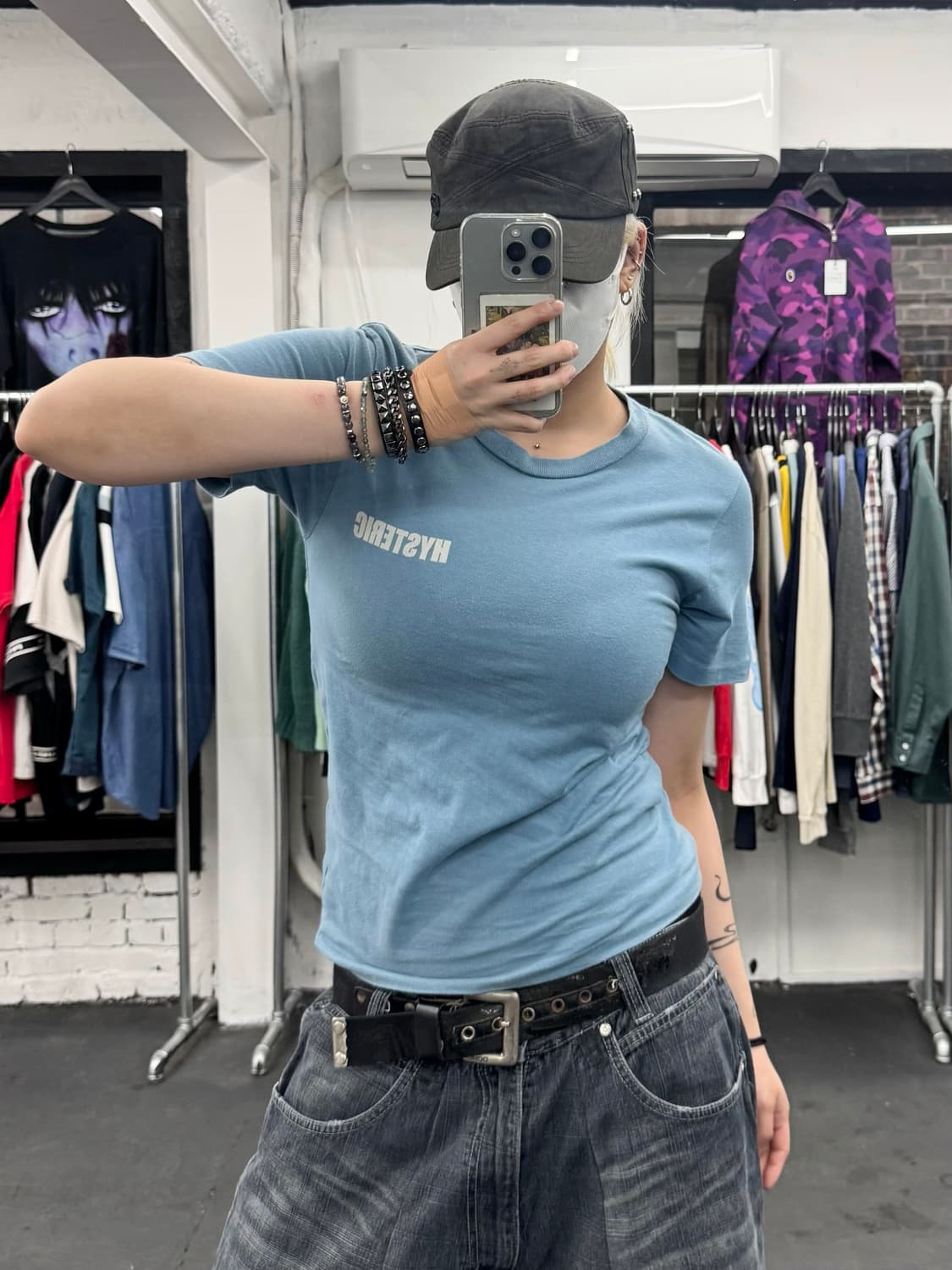 히스테릭 글래머 히스걸 티셔츠 상품이미지2