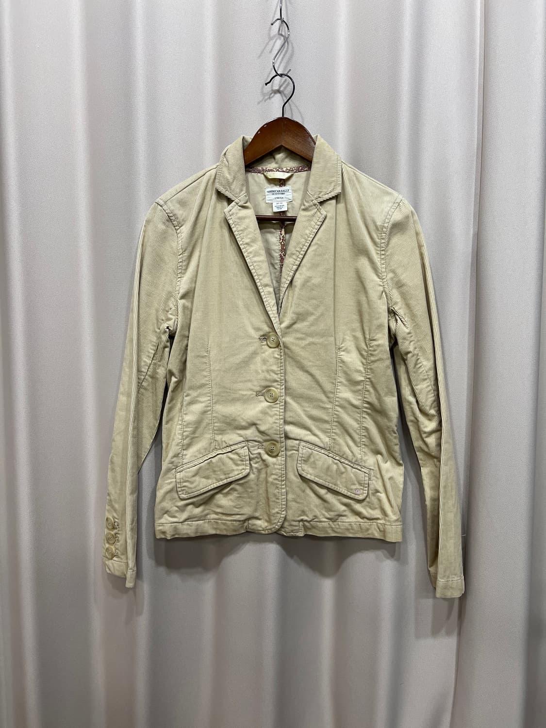 아메리칸이글 여성 3버튼 코듀로이 블레이저 자켓 상품이미지2