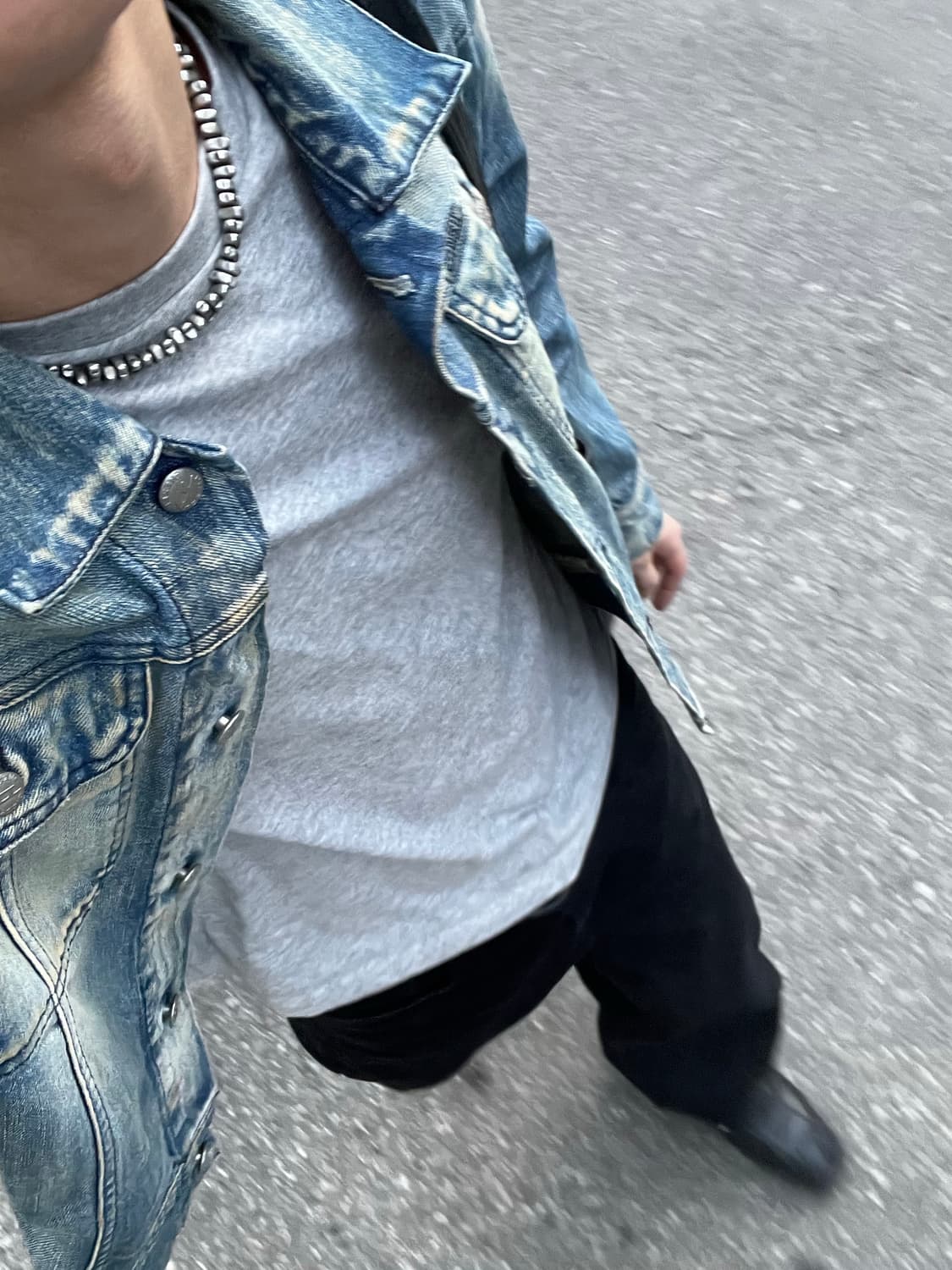 00’s Diesel cropped denim jacket 상품이미지7
