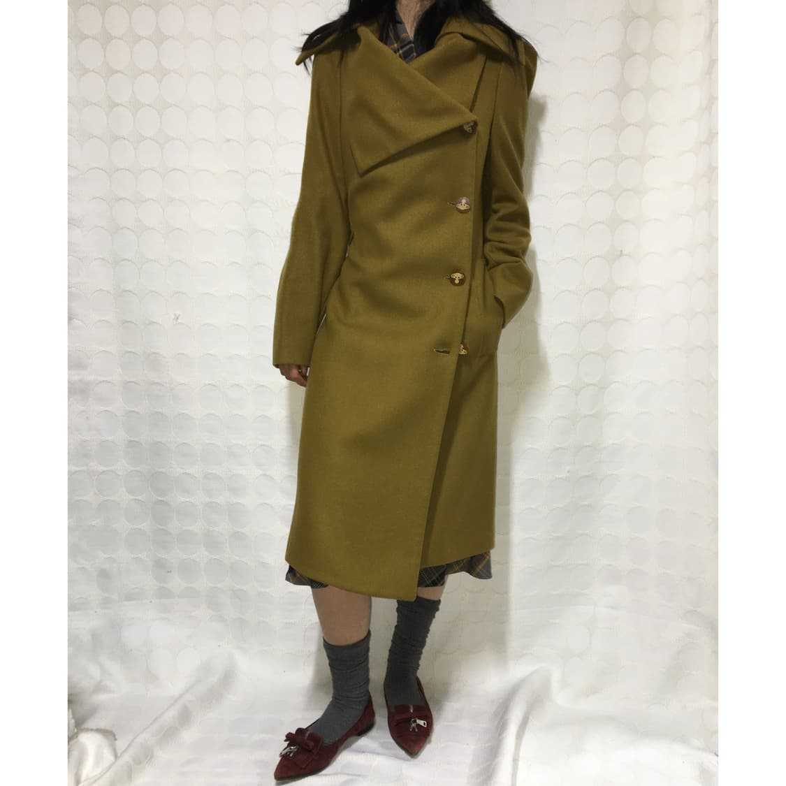 vivienne westwood 2018fw 캐시미어 코트 상품이미지3