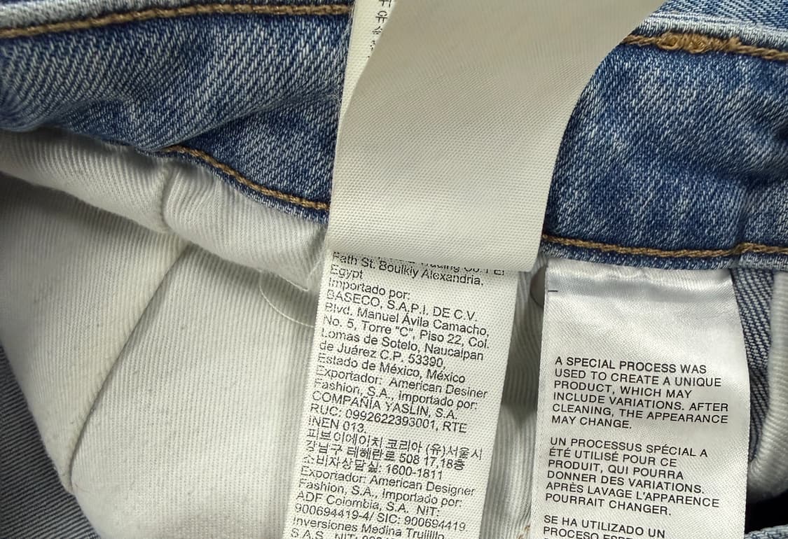 (32)캘빈클라인 Calvinklein 중청 데님팬츠 상품이미지6