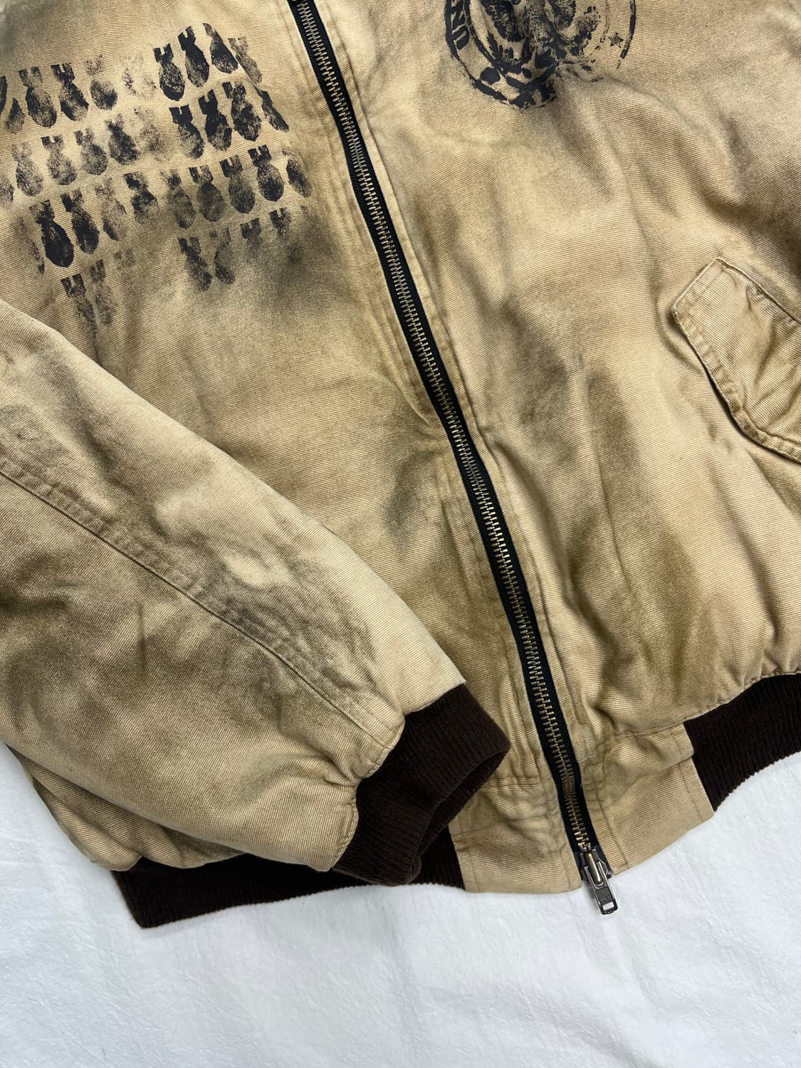 언더마이카 고 애프터 탑건 아메리칸 봄버 자켓 1size 상품이미지4