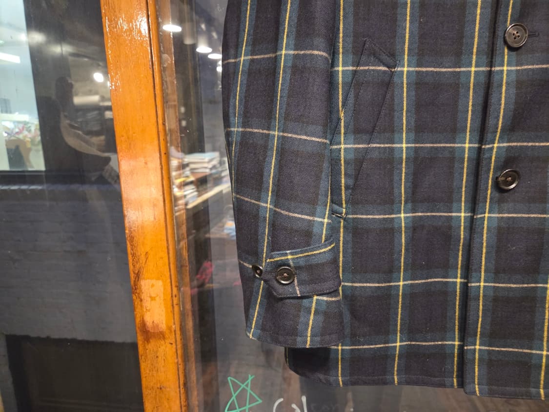 수트컴퍼니 블랙와치 코트 상품이미지5