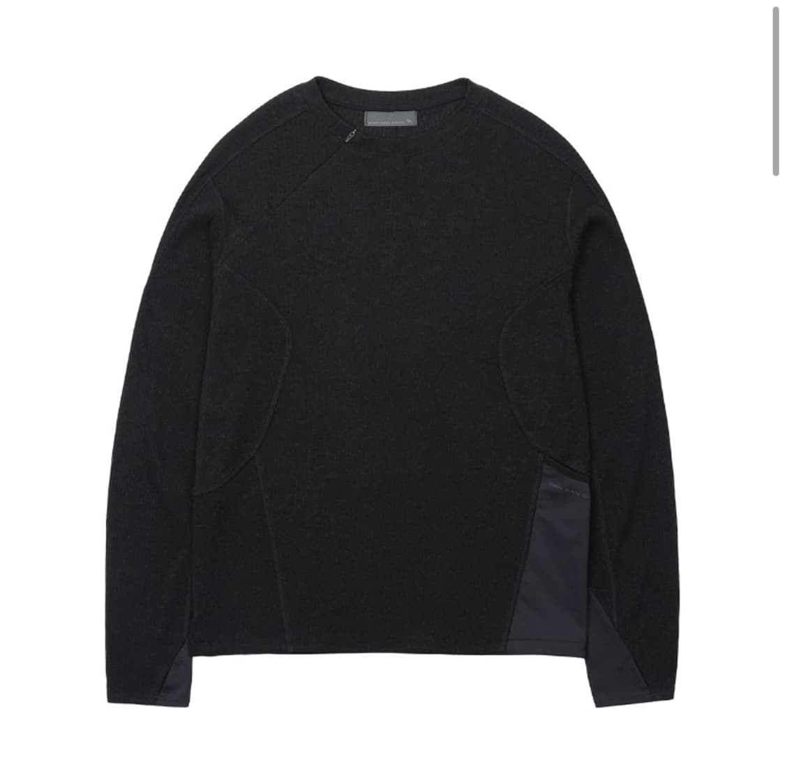 산산기어 sansangear 리브드 롱슬리브 블랙 1 상품이미지1