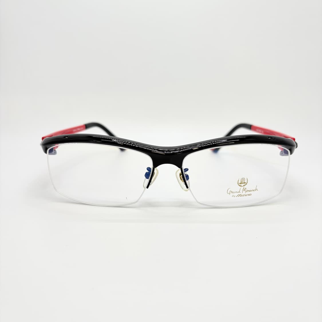 MIZUNO 미즈노 블랙레드 반무테 고글안경 상품이미지3
